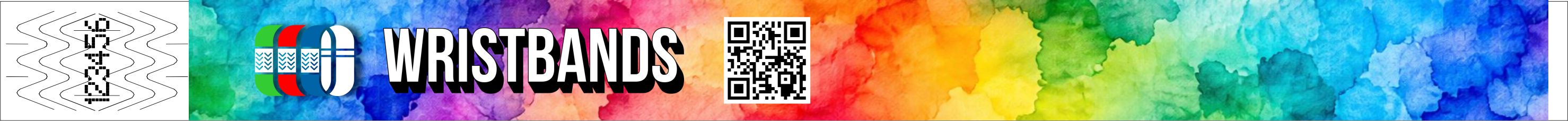 Vesivärisuunnitelma, jossa on QR-koodi